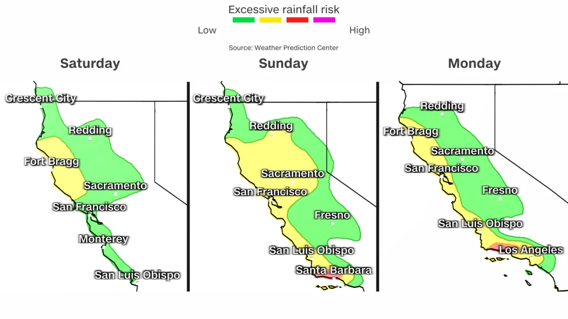 California Floods 2024 And Warnings in Anticipation of Back-to-Back Storms