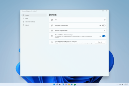 Microsoft Announces Closure of Windows Subsystem for Android on Windows 11 by March 5, 2025